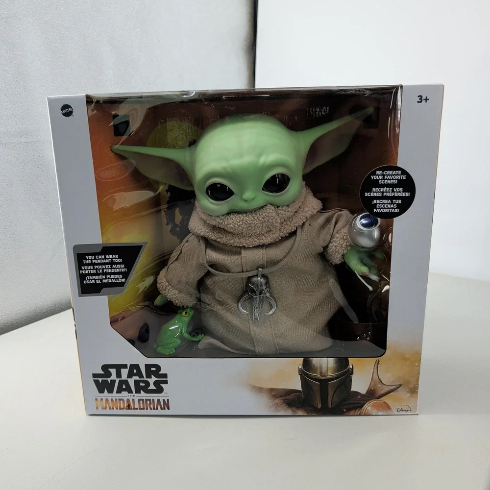 Mattel Star Wars The Mandalorian The Child Grogu Plush 11 Inch Figure GWD85